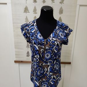 Floral Print Express Top - Small